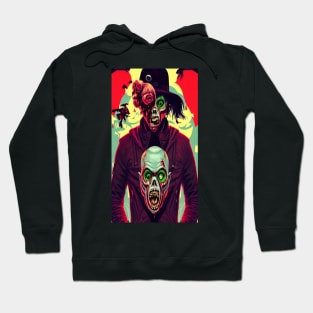 Zombie Punk Green Halloween Walking Dead Hoodie